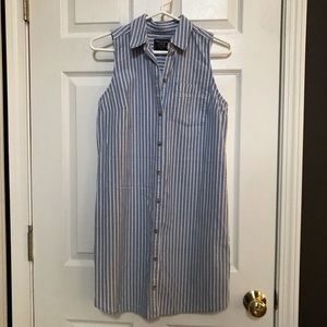 Abercrombie & Fitch Sleeveless Shirtdress - XS